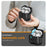 For AirPods 4 Case Compatible with MagSafe TPU PC Earbuds Cover with Carabiner  /  Stand - Black - 6