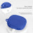 For JBL Endurance Zone Silicone Case Wireless Earphones Protective Cover with Anti-Lost Buckle - Blue - 3