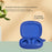For JBL Endurance Zone Silicone Case Wireless Earphones Protective Cover with Anti-Lost Buckle - Blue - 7