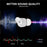 AHASTYLE WG150 6 Pairs Silicone Ear Tips For Beats Studio Buds / Studio Buds + / Fit Pro , Replacement Earphone Caps, Size: S + M + L - White - 3