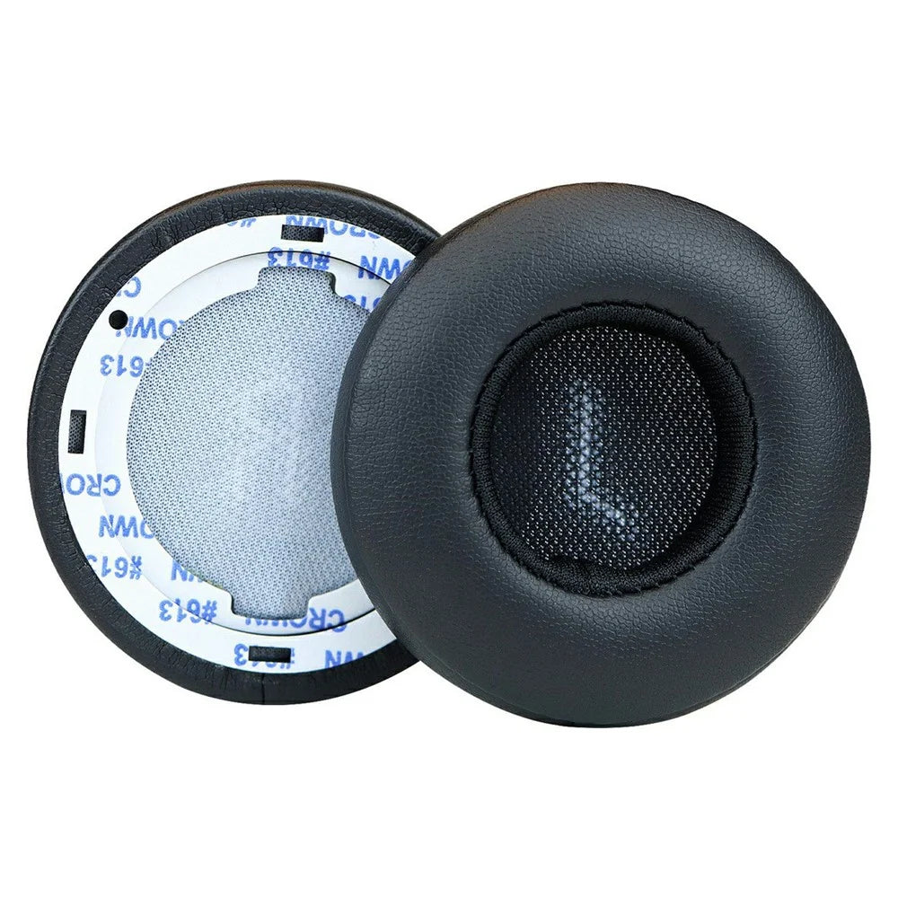 Headphone Ear Cushions for JBL E45 / E45BT / E35 Protein Leather Earpads - Black - 2