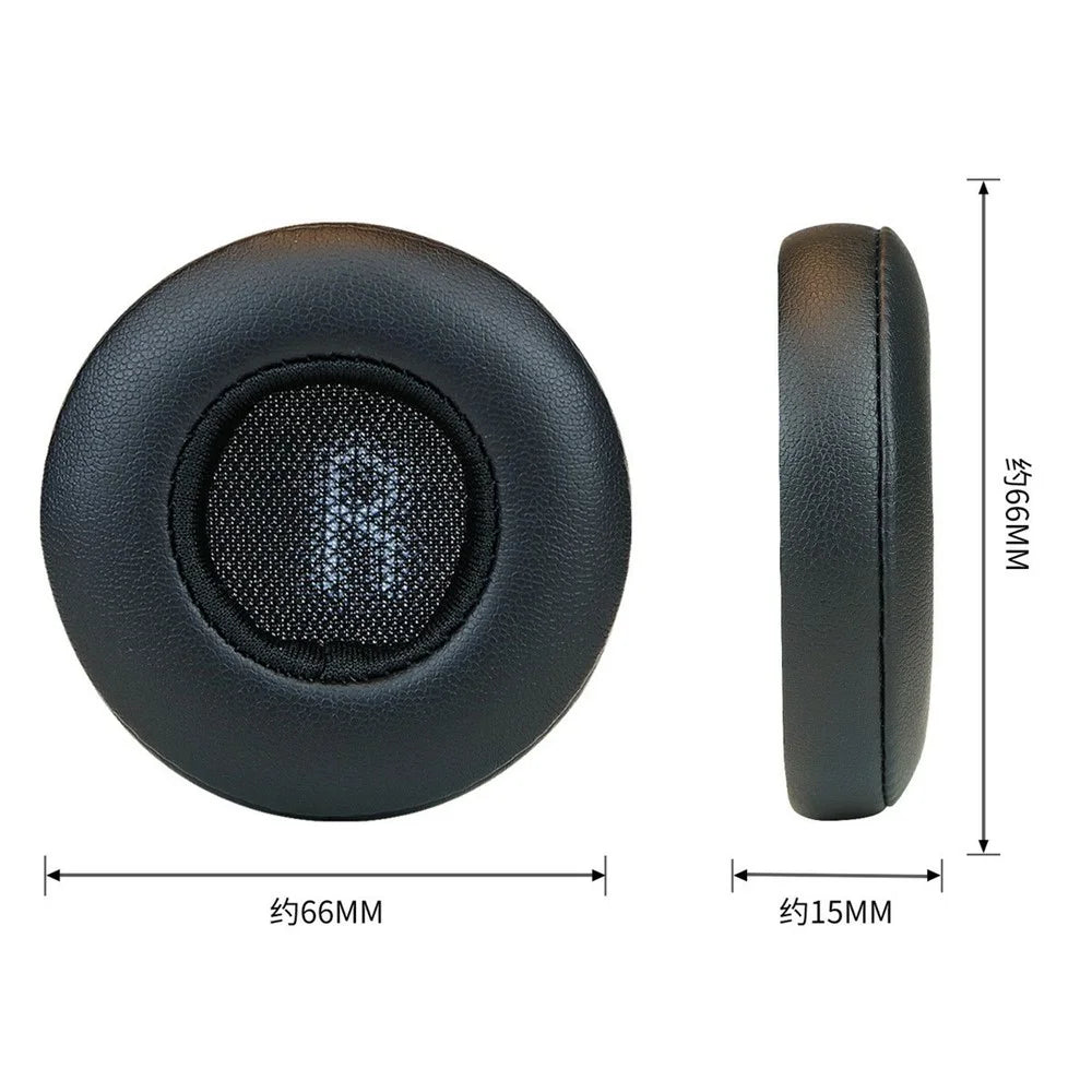 Headphone Ear Cushions for JBL E45 / E45BT / E35 Protein Leather Earpads - Black - 5