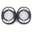 For JBL E55BT Quincy Headphones Ear Pads 2pcs Replacement Cushions Full-Ear Coverage - Black - 2