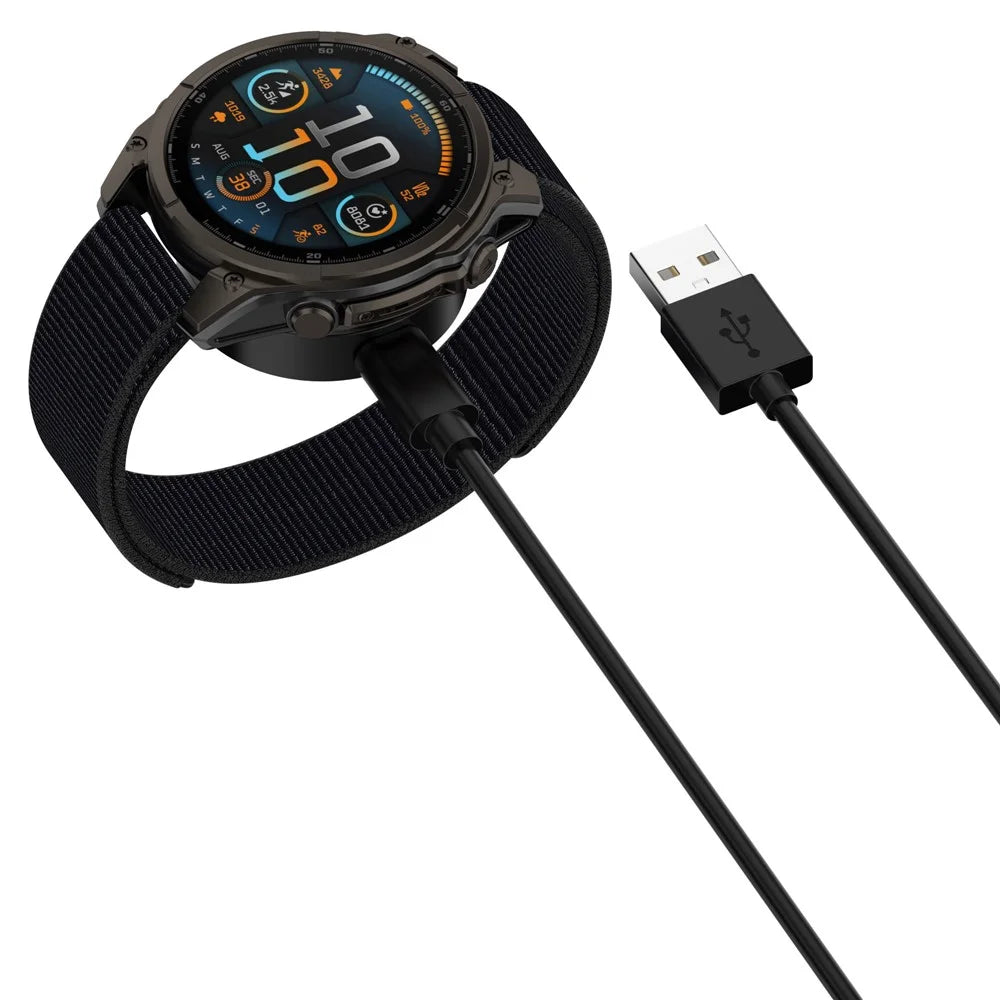1m Charging Cable for Garmin Venu X1 / quatix 8 47mm / 51mm / Forerunner 570 42mm / 47mm Watch Charger - 4