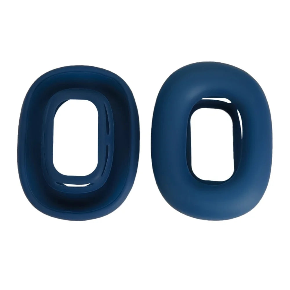 1Pair For Nothing Headphone (1) Silicone Case Ear Cushion Headphone Covers - Blue - 1