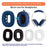 1Pair For Nothing Headphone (1) Silicone Case Ear Cushion Headphone Covers - Blue - 4