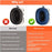 1Pair For Nothing Headphone (1) Silicone Case Ear Cushion Headphone Covers - Blue - 5