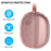 AHASTYLE PT-LC07 1 Pair For AirPods Max TPU Case Full Coverage Transparent Headphone Cover - Transparent Red - 2