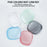 AHASTYLE PT-LC07 1 Pair For AirPods Max TPU Case Full Coverage Transparent Headphone Cover - Transparent Red - 7
