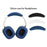 For Nothing Headphone (1) Headset Headband Silicone Sleeve Protective Cover - Dark Blue - 2