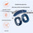 For Nothing Headphone (1) Headset Silicone Protective Case Set 2Pcs Earpad Cushion Cover + Headband Sleeve - Dark Blue - 6