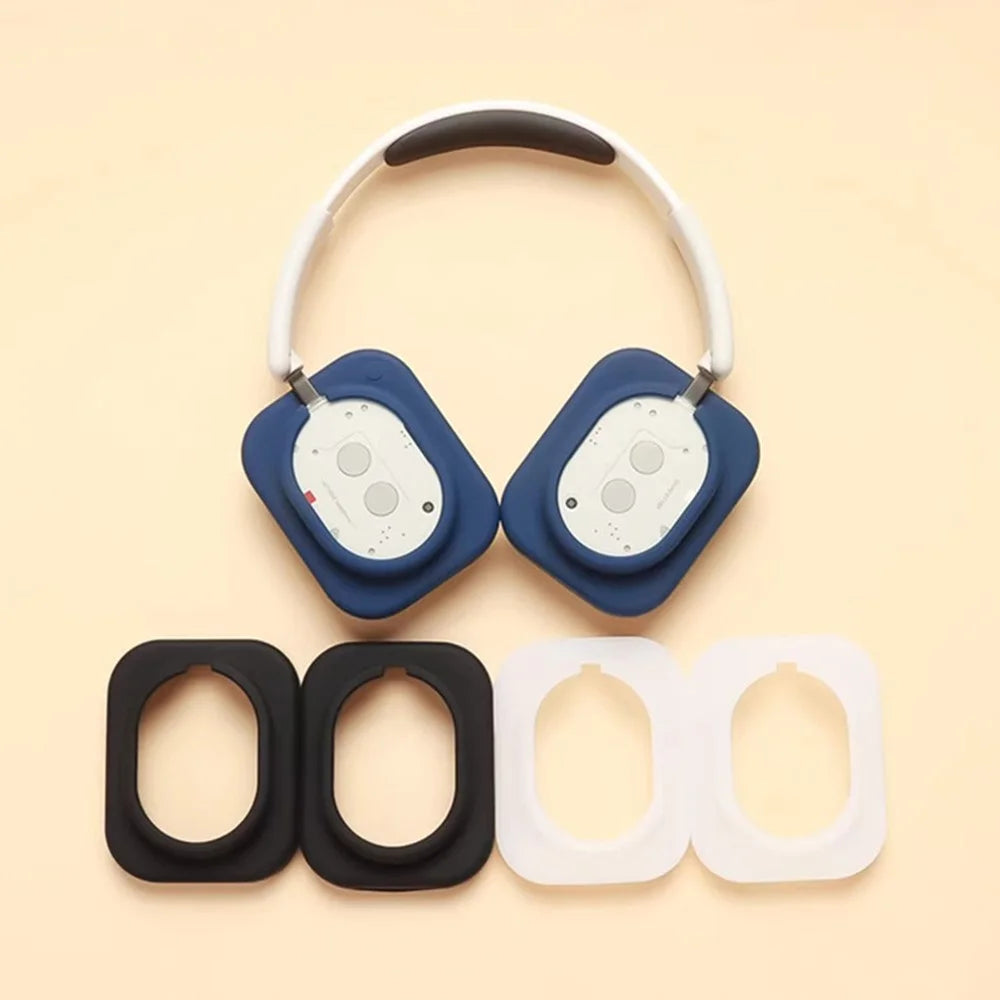 For Nothing Headphone (1) Silicone Case Scratch Resistant Dust Proof Protective Cover - Dark Blue - 4