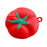 For Apple AirPods 4 Cute Tomato Shape Silicone Protective Case with Pendant Dust Proof Earphone Cover - 2