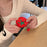 For Apple AirPods 4 Cute Tomato Shape Silicone Protective Case with Pendant Dust Proof Earphone Cover - 5