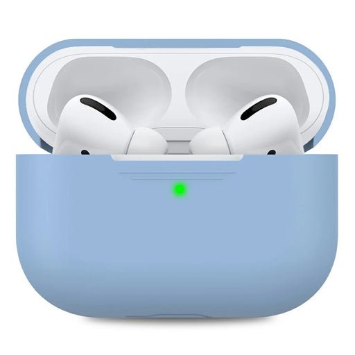 AHASTYLE PT-P3 For AirPods Pro Silicone Case Earphone Anti-Drop Protective Cover - Baby Blue - 1