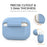 AHASTYLE PT-P3 For AirPods Pro Silicone Case Earphone Anti-Drop Protective Cover - Baby Blue - 4