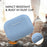 AHASTYLE PT-P3 For AirPods Pro Silicone Case Earphone Anti-Drop Protective Cover - Baby Blue - 5