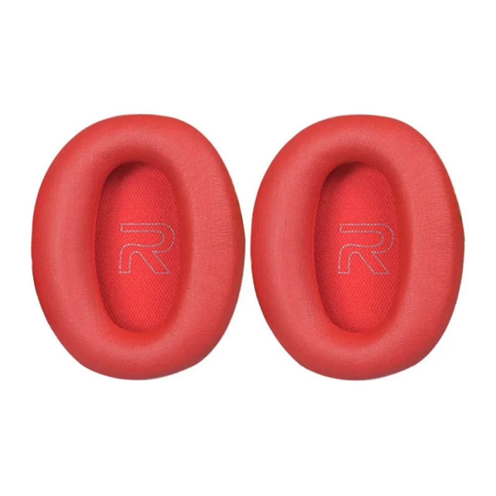 For Edifier W820BT Headphones Protein Leather Earpads and Headband Cover Noise Isolating - Red - 2
