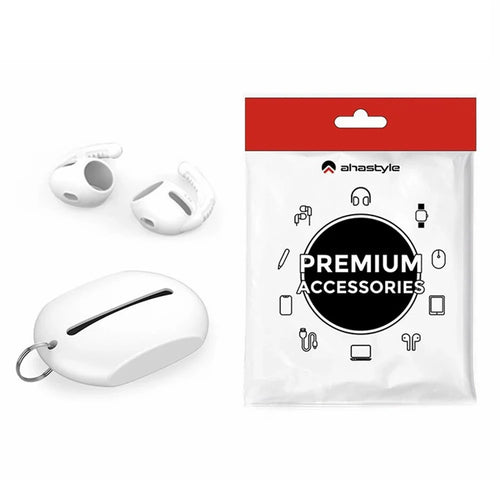 AHASTYLE PT100 1 Pair For AirPods Pro Silicone Ear Hooks Anti Lost Earhooks Ear Tips - White  /  L - 1