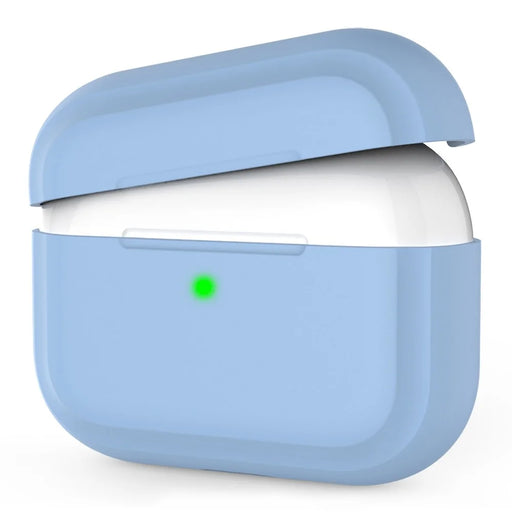 AHASTYLE PT-P2S Silicone Case for AirPods with Wireless Charging Case (2019) / AirPods with Charging Case (2019) / (2016) Separable Cover - Blue - 1