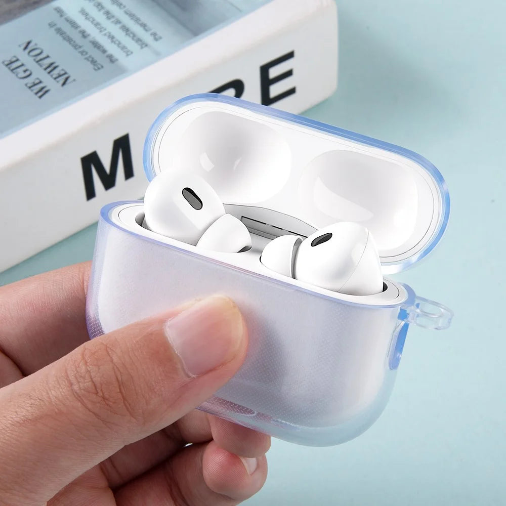 For AirPods Pro 3 Transparent TPU Earphone Case Protective Cover - 2