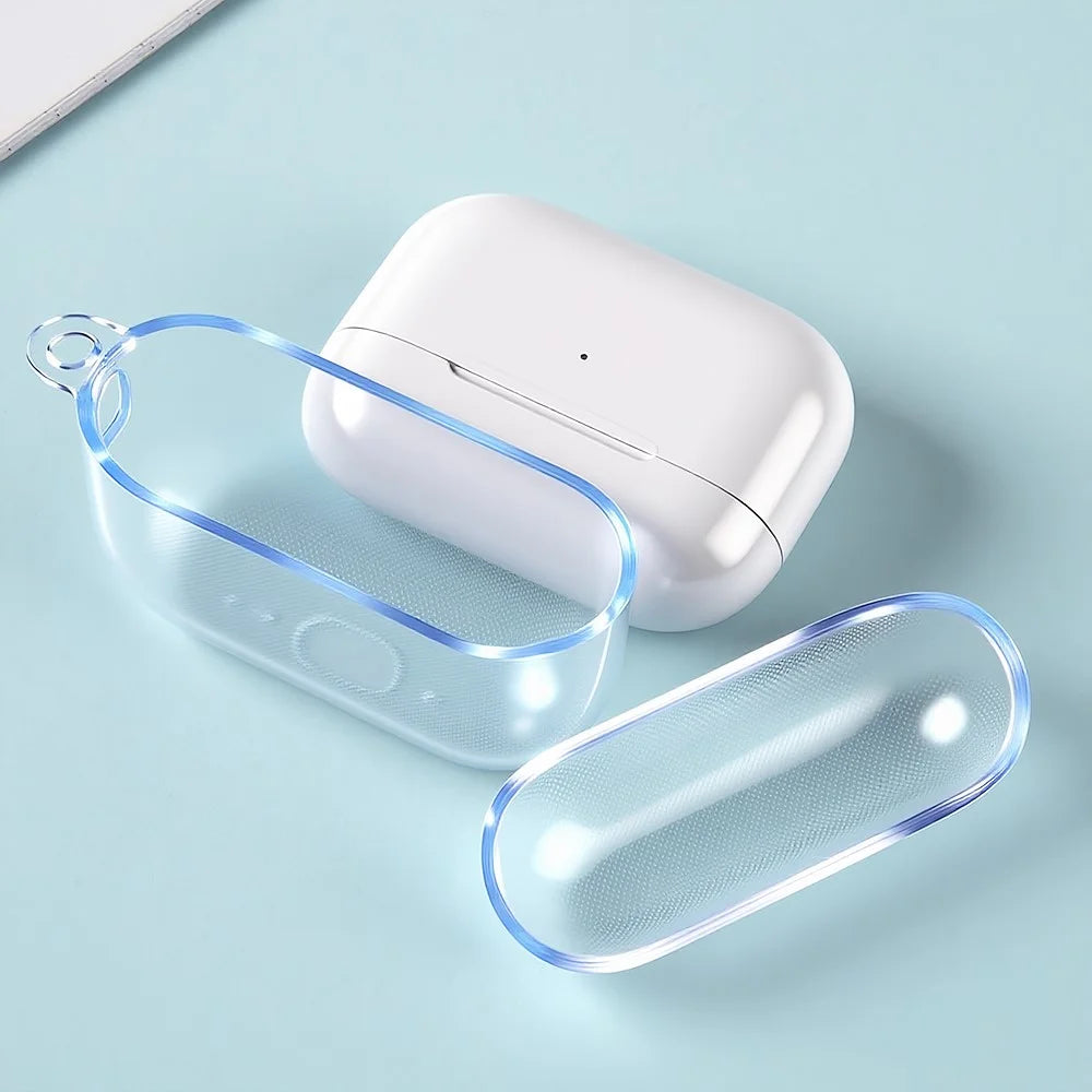 For AirPods Pro 3 Transparent TPU Earphone Case Protective Cover - 5