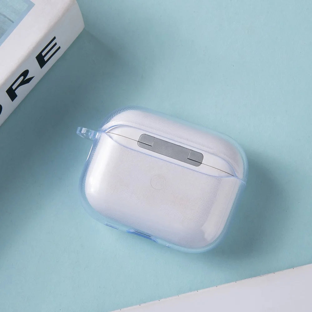 For AirPods Pro 3 Transparent TPU Earphone Case Protective Cover - 6