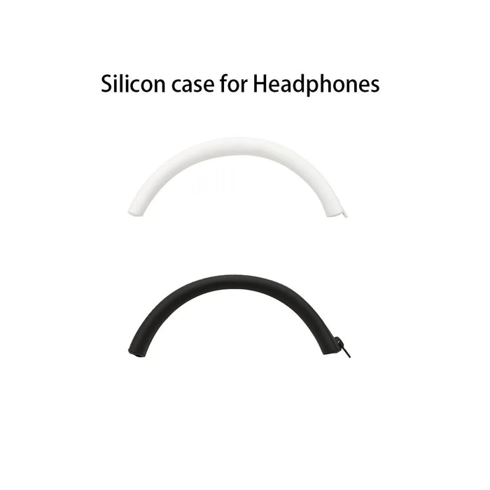 Silicone Headband For Beats Solo3 Headphones Protective Cushion Cover - Black - 3