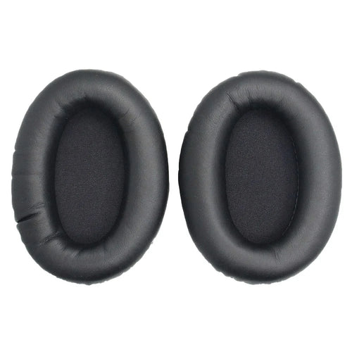 1 Pair JZF-173 Replacement Ear Cushion Pads for Kingston HSCD KHX-HSCP HyperX Cloud II - Black/Protein Leather - 1