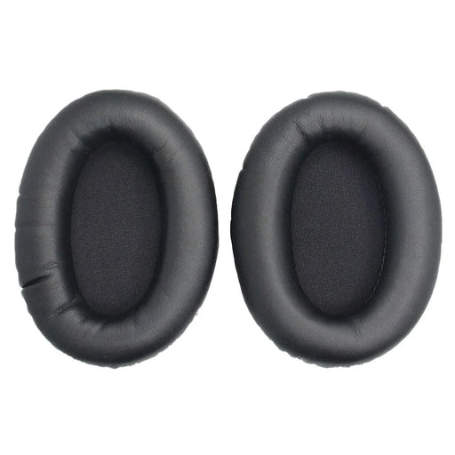 1 Pair JZF-173 Replacement Ear Cushion Pads for Kingston HSCD KHX-HSCP HyperX Cloud II - Black/Protein Leather - 1
