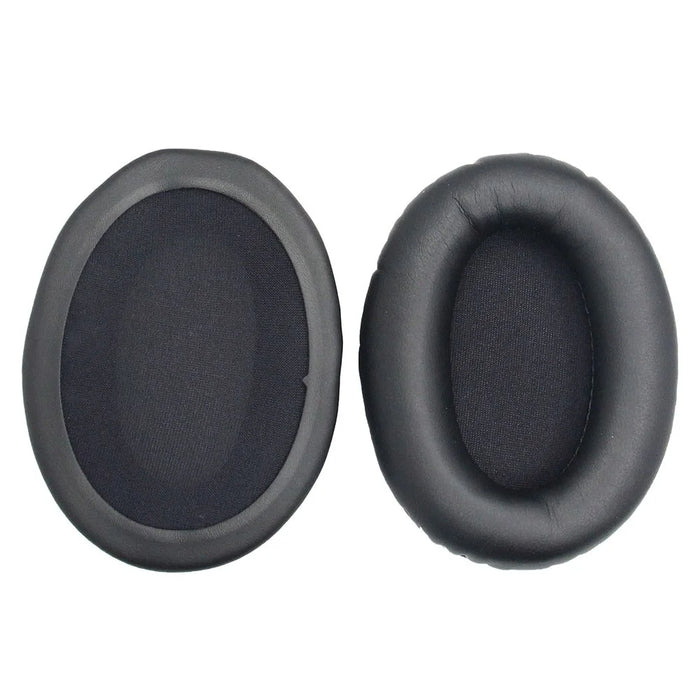 1 Pair JZF-173 Replacement Ear Cushion Pads for Kingston HSCD KHX-HSCP HyperX Cloud II - Black/Protein Leather - 2