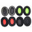 1 Pair JZF-173 Replacement Ear Cushion Pads for Kingston HSCD KHX-HSCP HyperX Cloud II - Black/Protein Leather - 5