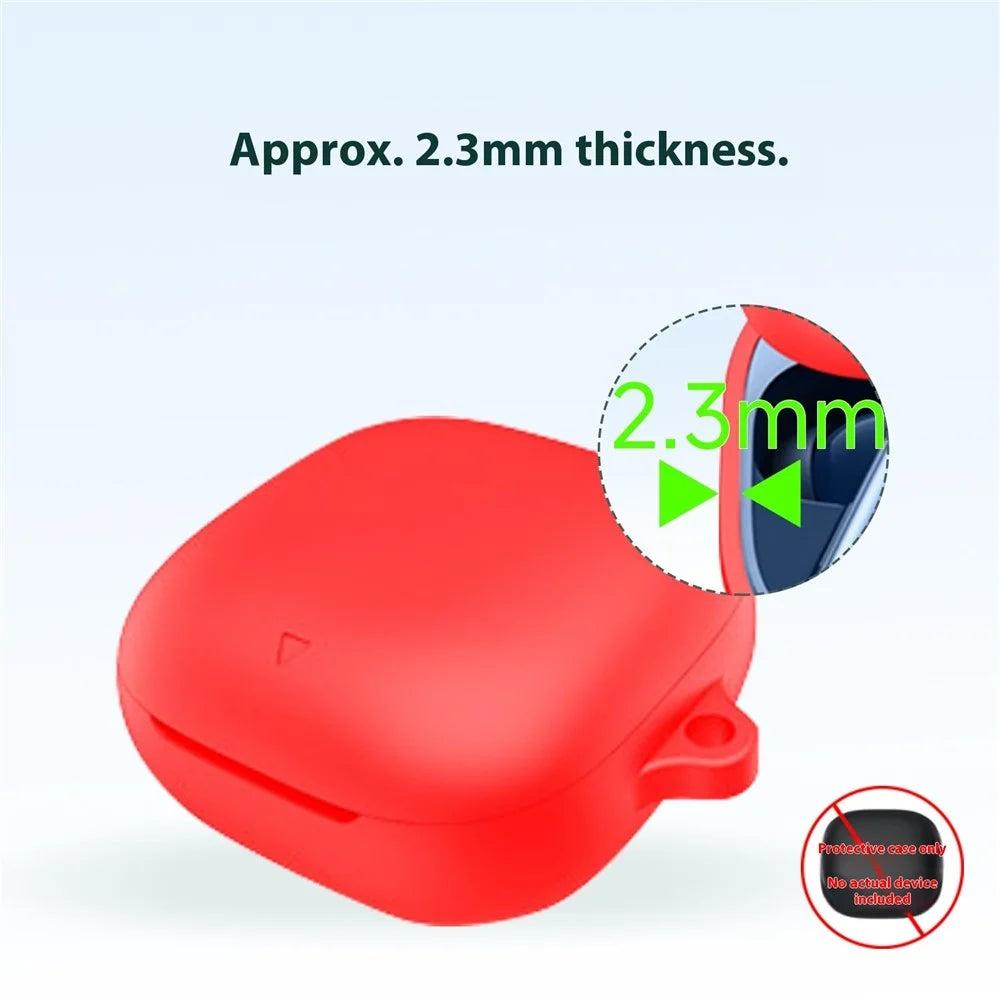 For Anker Soundcore Liberty 5 Protective Case Bluetooth-Compatible Earphone Silicone Cover with Hook - Dark Blue - 3