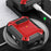 For AirPods Pro 3 TPU + PC Earphone Protective Case Earbud Charging Box Drop-Proof Cover with Carabiner - Red - 2