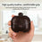 For Samsung Galaxy Buds3 FE Earphone Case Business Leather + PC Protective Cover - Dark Brown - 3
