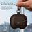 For Samsung Galaxy Buds3 FE Earphone Case Business Leather + PC Protective Cover - Dark Brown - 4