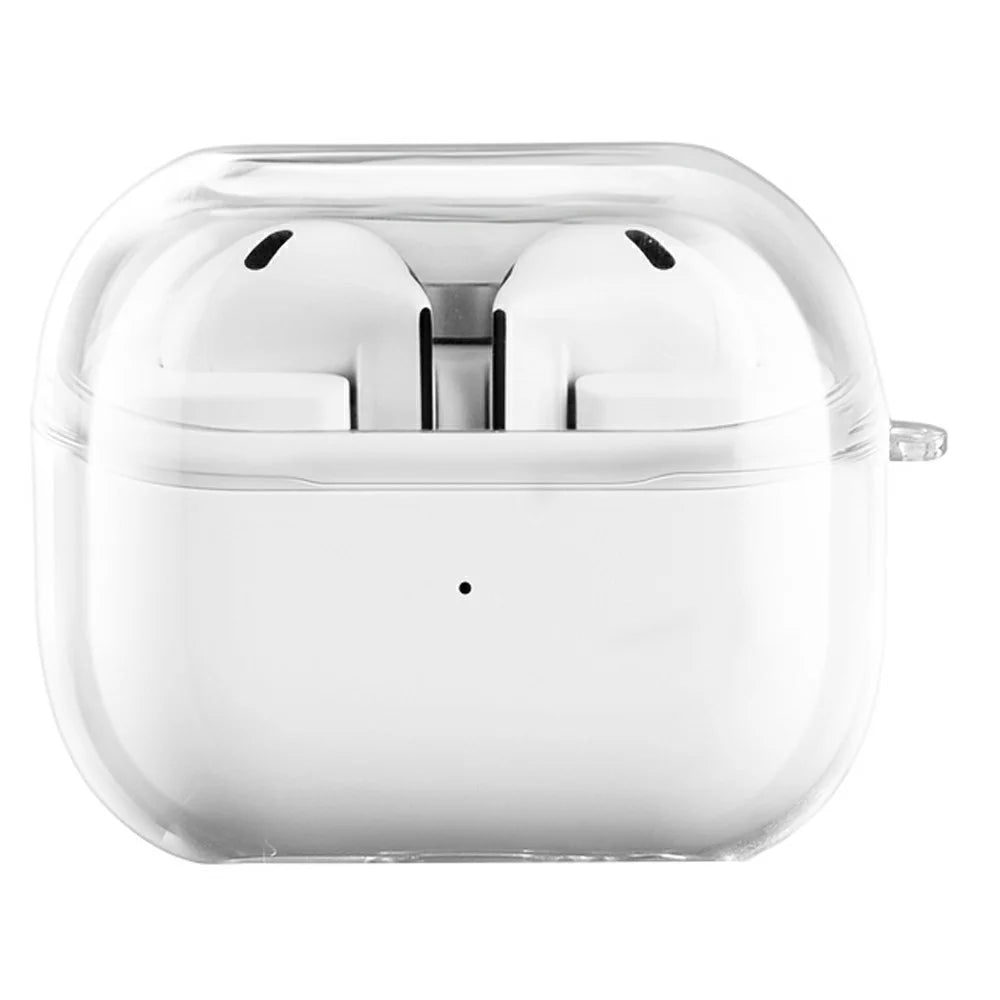 For Samsung Galaxy Buds3 FE Earphone Case Transparent PC Earbuds Protective Cover - 1