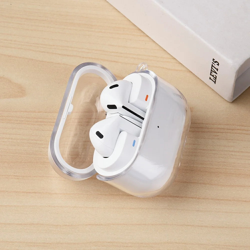 For Samsung Galaxy Buds3 FE Earphone Case Transparent PC Earbuds Protective Cover - 7