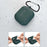 Bluetooth-compatible Earphone Protective Case Silicone Cover with Carabiner for Apple AirPods 3 - Green - 3