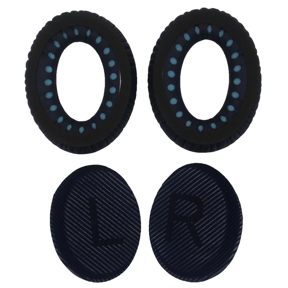 JZF-236 1Pair Replacement Earpads for Bose QuietComfort 15 / 25 / 2 / 35 / AE2 / AE2i / AE2w / SoundTrue / SoundLink Around Ear Protein Leather Foam Cushions - 3