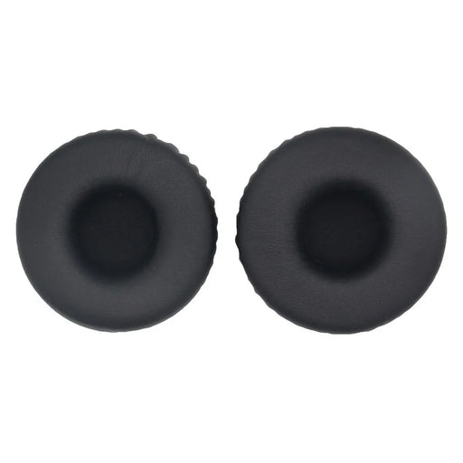 1 Pair JZF-184 Protein Leather Ear Cushion Headphones Ear Pads Replacement for Sony MDR-XB650BT / MDR-XB650 - Black - 1
