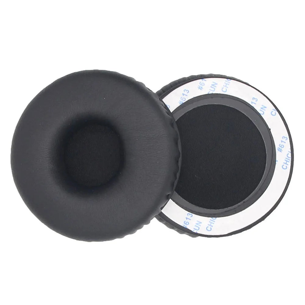1 Pair JZF-184 Protein Leather Ear Cushion Headphones Ear Pads Replacement for Sony MDR-XB650BT / MDR-XB650 - Black - 4