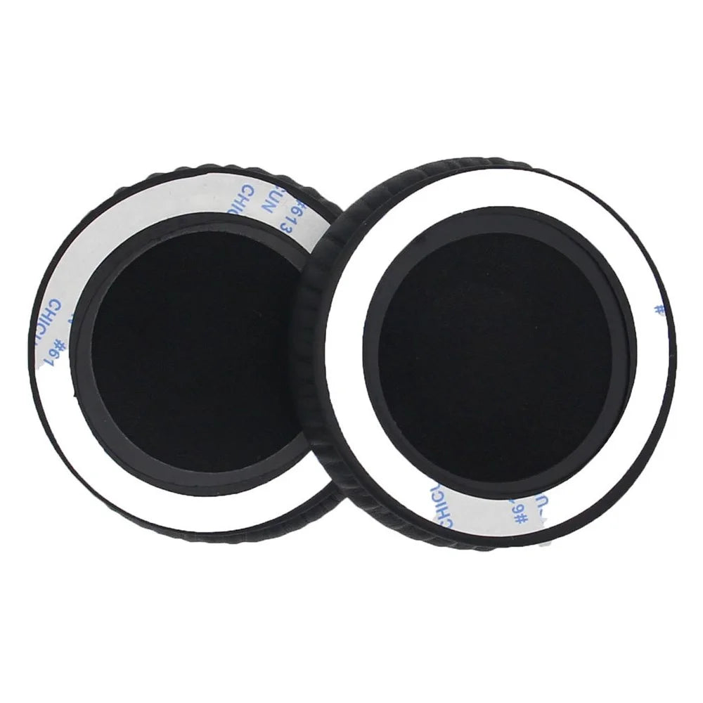 1 Pair JZF-184 Protein Leather Ear Cushion Headphones Ear Pads Replacement for Sony MDR-XB650BT / MDR-XB650 - Black - 5