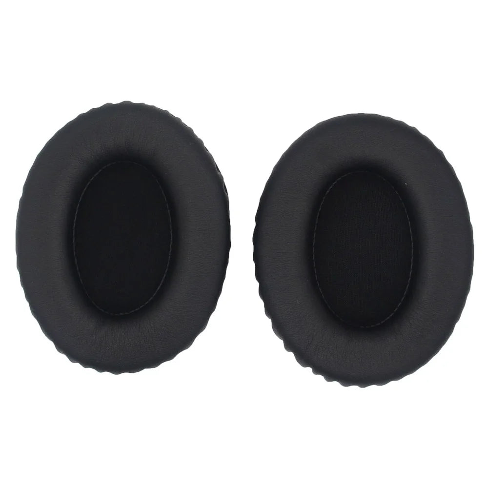 JZF-572 1 Pair 105x85mm Headphone Ear Pads Protein Leather Cushion Earpads Replacement - 1