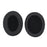 JZF-572 1 Pair 105x85mm Headphone Ear Pads Protein Leather Cushion Earpads Replacement - 2
