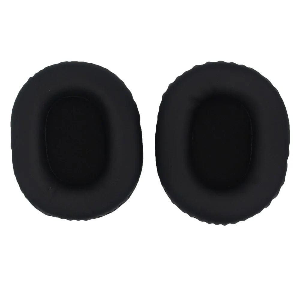 JZF-573 1 Pair 100x80mm Headphone Ear Pads Protein Leather Cushion Earpads Replacement - 1