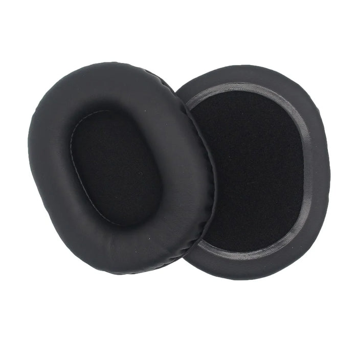 JZF-573 1 Pair 100x80mm Headphone Ear Pads Protein Leather Cushion Earpads Replacement - 3