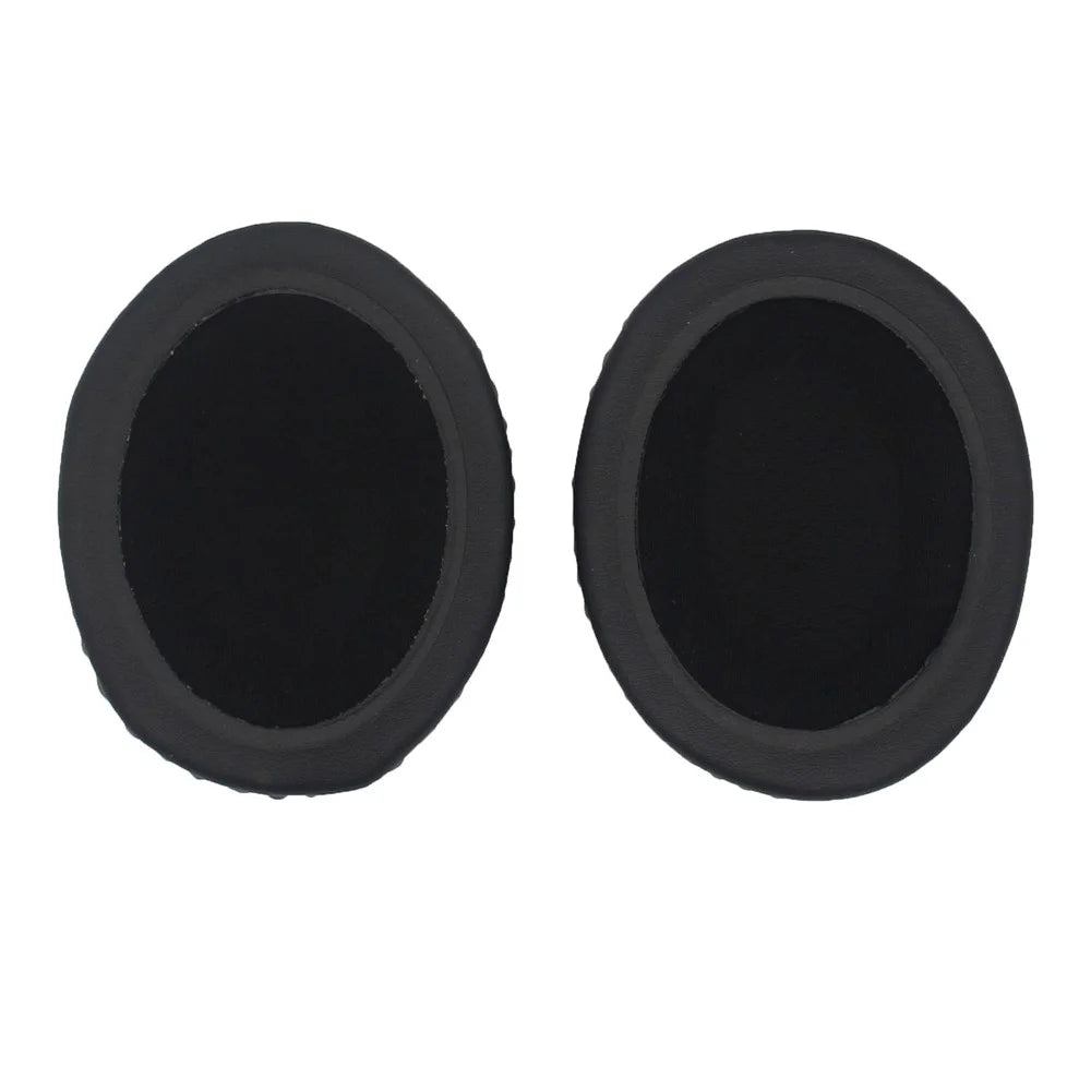 JZF-575 1 Pair 95x75mm Headphone Ear Pads Protein Leather Cushion Earpads Replacement - 2