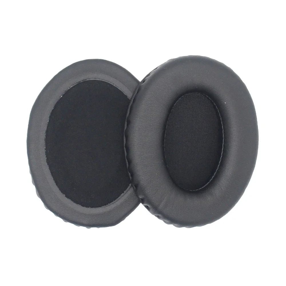 JZF-576 1 Pair 90x70mm Headphone Ear Pads Protein Leather Cushion Earpads Replacement - 4
