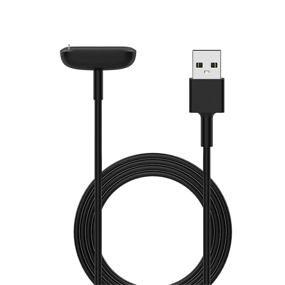 50cm USB Magnetic Smart Watch Charger Charging Cable for Fitbit Luxe/Charge 5 - 4